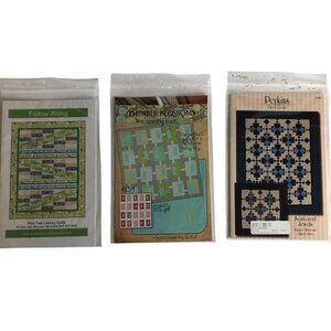 Quilt Patterns Bundle (3) Follow Along Coming Soon Scattered Jewels